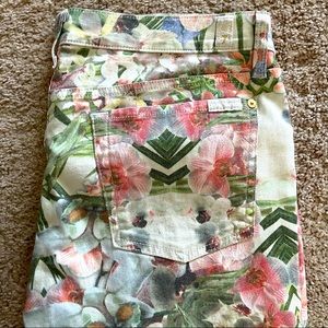 Seven for All Mankind Floral Ankle Gwenevere Jeans